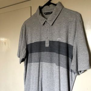 Travis Mathew/White Claw golf shirt. XL